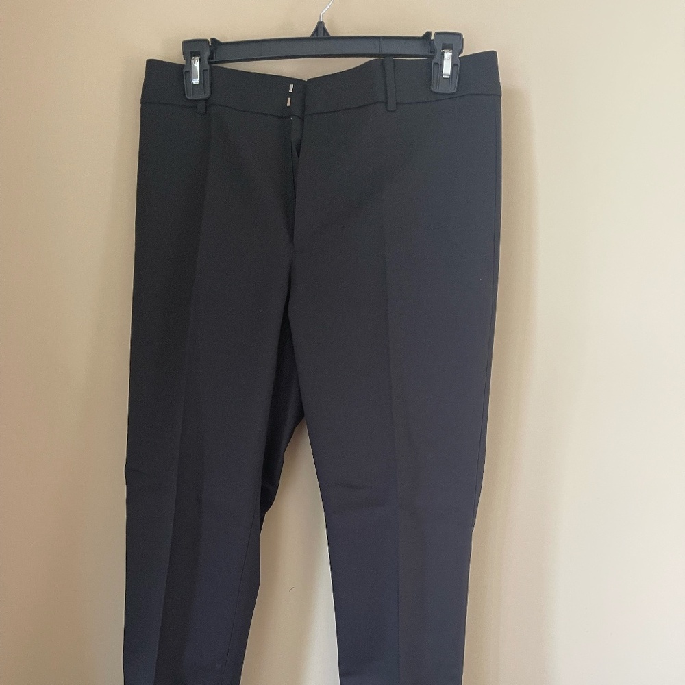 Club Monaco black straight leg dress pants
